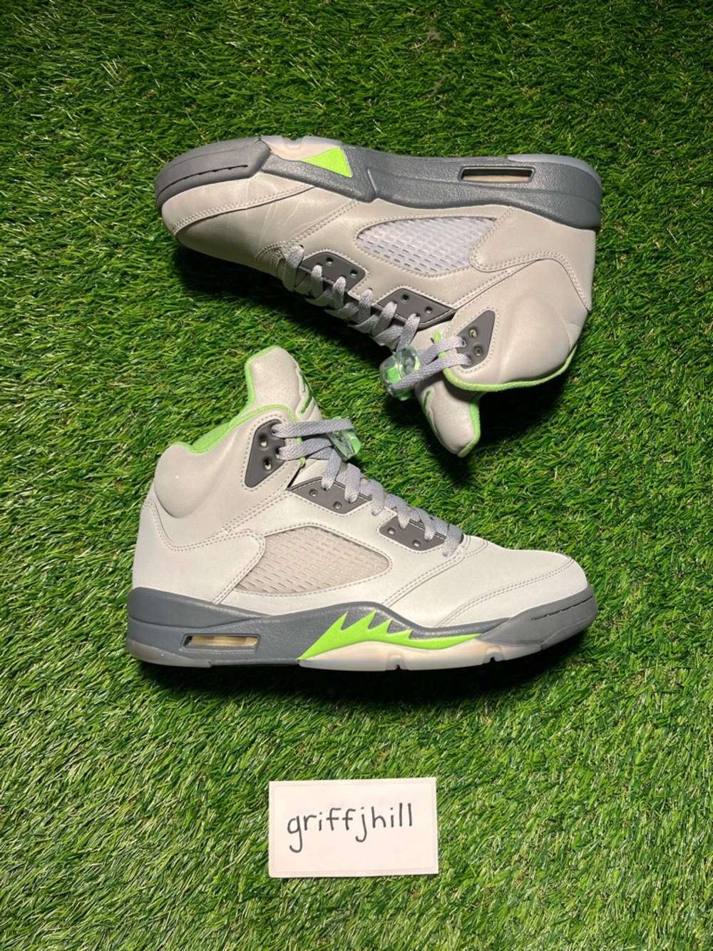 Air Jordan 5 Retro “Green Bean” (2022) Size 9 Men’s OG All